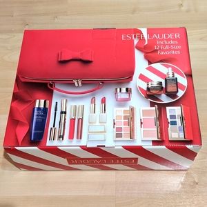 Estee lauder 9 piece 2020 Holiday makeup bag